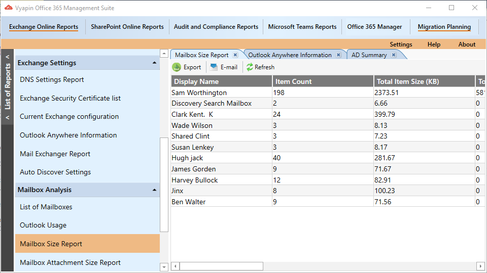 Windows 10 Office 365 Migration Planning Tool full